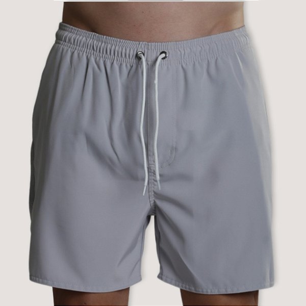 SHORT FITNESS DESERT POLIESTER ELASTANO CINZA MASCULINO