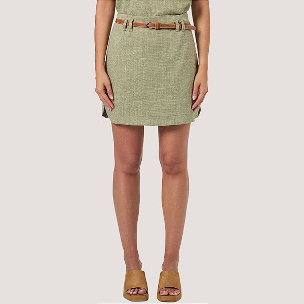 SHORT SLY ALFAIATARIA SHORT SAIA VERDE FEMININO