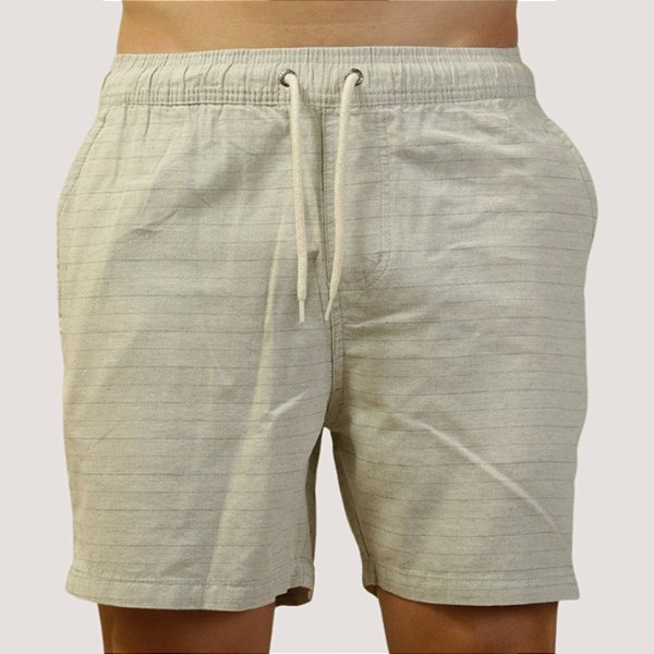 SHORT DESERT LINHO ESPORTE FINO COMFORT CRU MASCULINO