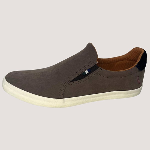 TÊNIS RESERVA CASUAL CAMURÇA MARROM MASCULINO