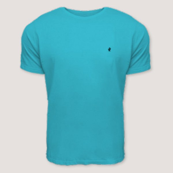 CAMISETA DESERT MC COMFORT ALGODÃO AZUL MASCULINO