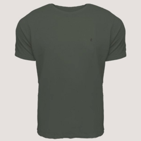 CAMISETA DESERT MC COMFORT ALGODÃO GRAFITE MASCULINA