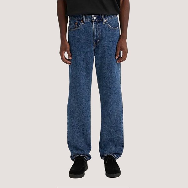 CALÇA LEVIS 505 JEANS BRUTO TRADICIONAL MASCULINA