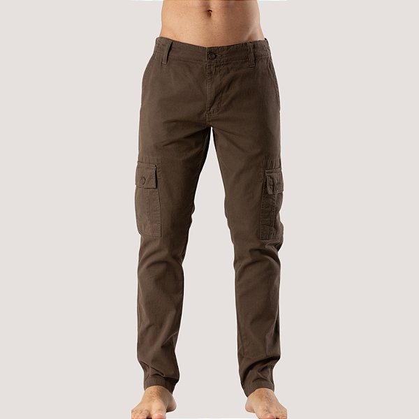 CALÇA DESERT BRIM CARGO VERDE MUSGO MASCULINA