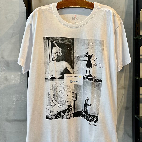 CAMISETA RESERVA MC COMFORT ALGODÃO ESTAMPADO MASCULINA