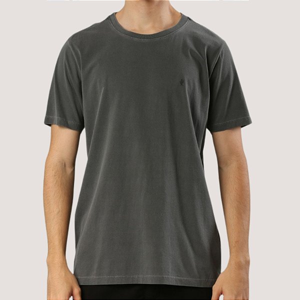 CAMISETA DESERT MC COMFORT ALGODÃO VERDE MASCULINA