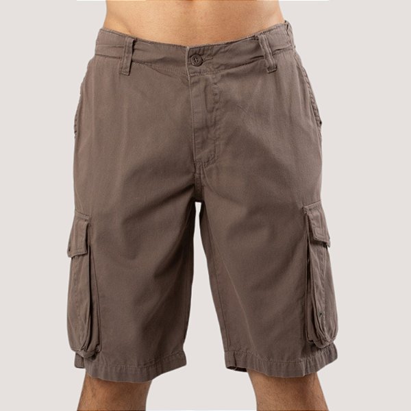 BERMUDA DESERT BRIM CARGO VERDE MILITAR MASCULINA
