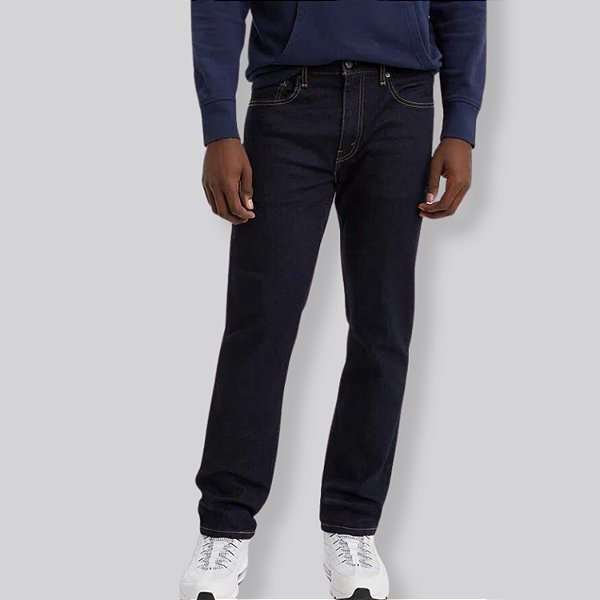 CALÇA LEVIS 502 JEANS ESCURO COM ELASTANO MASCULINA
