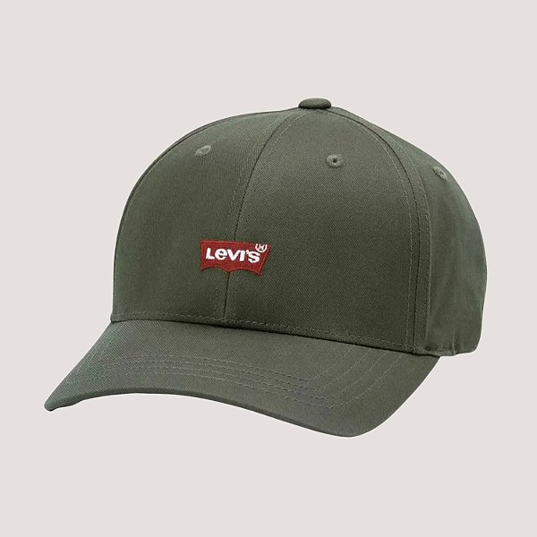 BONE LEVIS BRIM ABA CURVA VERDE MUSGO UNISEX