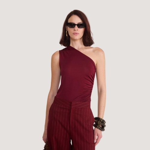 BLUSA COLCCI NULA MANGA BORDÔ FEMININO ADULTO