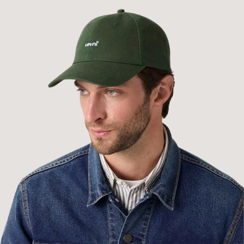 BONE LEVIS BRIM ABA CURVA ABERTO VERDE MASCULINO ADULTO