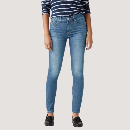 CALÇA LEVIS 311 JEANS CLARO COM ELASTANO FEMININO ADULTO