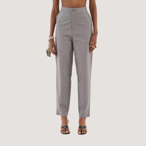CALÇA COLCCI ALFAIATARIA CINZA FEMININO ADULTO