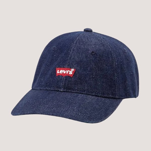BONE LEVIS BRIM ABA CURVA ABERTO AZUL UNISEX ADULTO