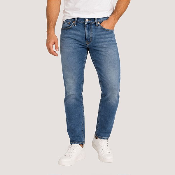 CALÇA LEVIS 512 JEANS CLARO COM ELASTANO SLIM MASCULINO ADULTO