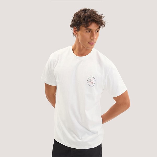 CAMISETA COLCCI MANGA CURTA COMFORT OFFWHITE MASCULINO ADULTO