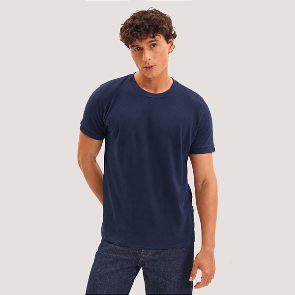 CAMISETA COLCCI MANGA CURTA  SLIM ALGODÃO MASCULINO ADULTO