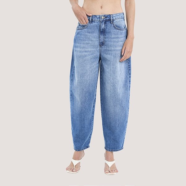 CALÇA COLCCI JEANS MÉDIO BRUTO BARRIL FEMININO ADULTO