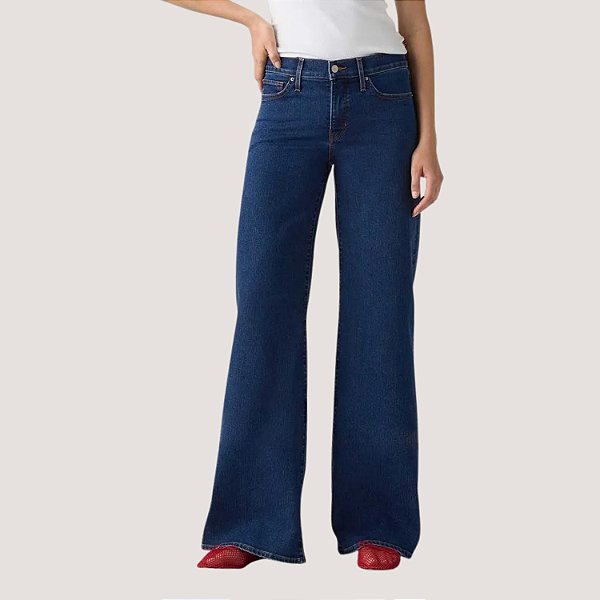 CALÇA LEVIS 318 JEANS MÉDIO COM ELASTANO FEMININO ADULTO