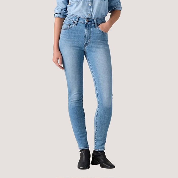 CALÇA LEVIS 721 JEANS MÉDIO COM ELASTANO FEMININO ADULTO