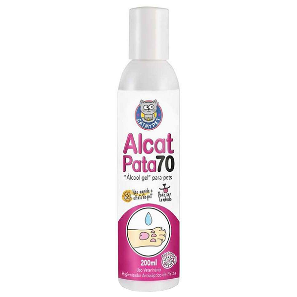 Álcool Gel Alcat Patas de Pets CatMyPet