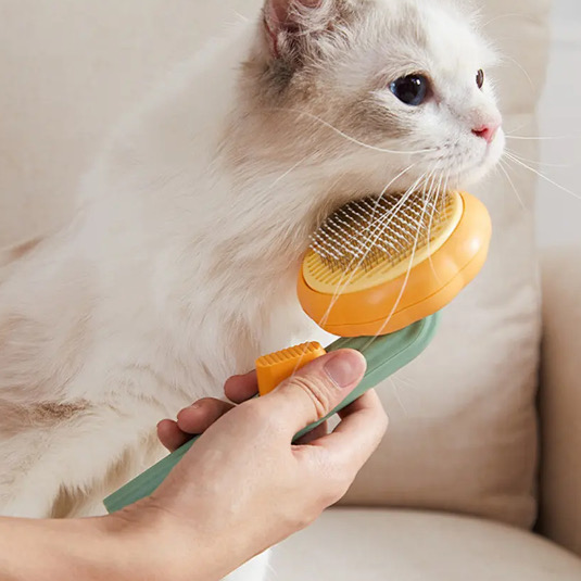 Escova Rasqueadeira Sunflower Para Gatos e Cães