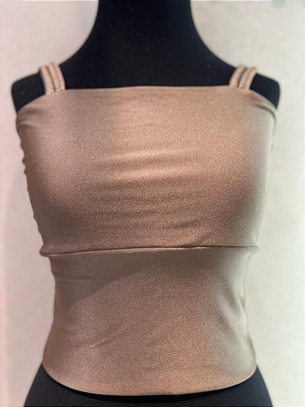 Cropped Ton Ton Castanho