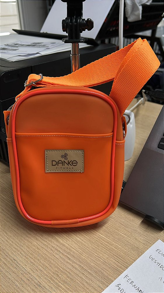 Bolsinha Danke Silicone - Laranja