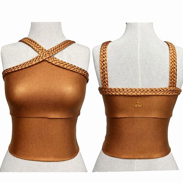 Cropped M. Trança Bronze
