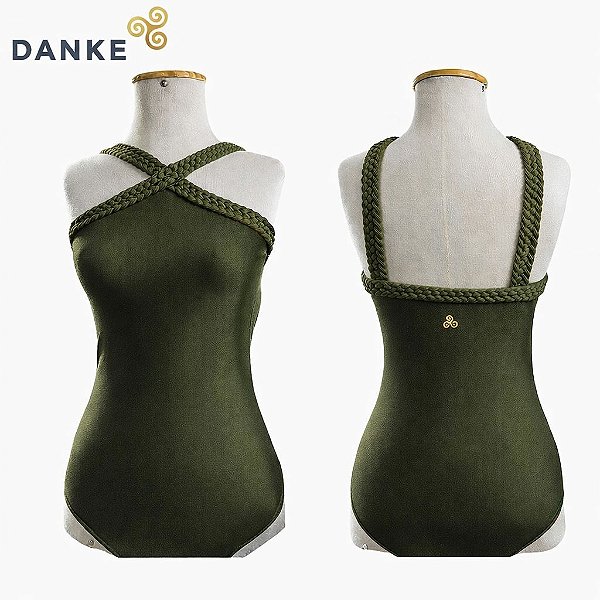 Body Macramê Trança Croco