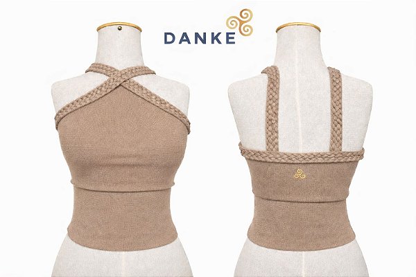 Cropped M. Trança Cappuccino