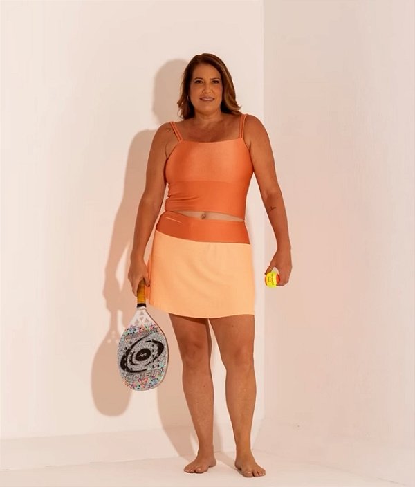 Saia Sporty Pêssego