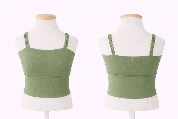 Cropped Ton Ton Inf. Sálvia