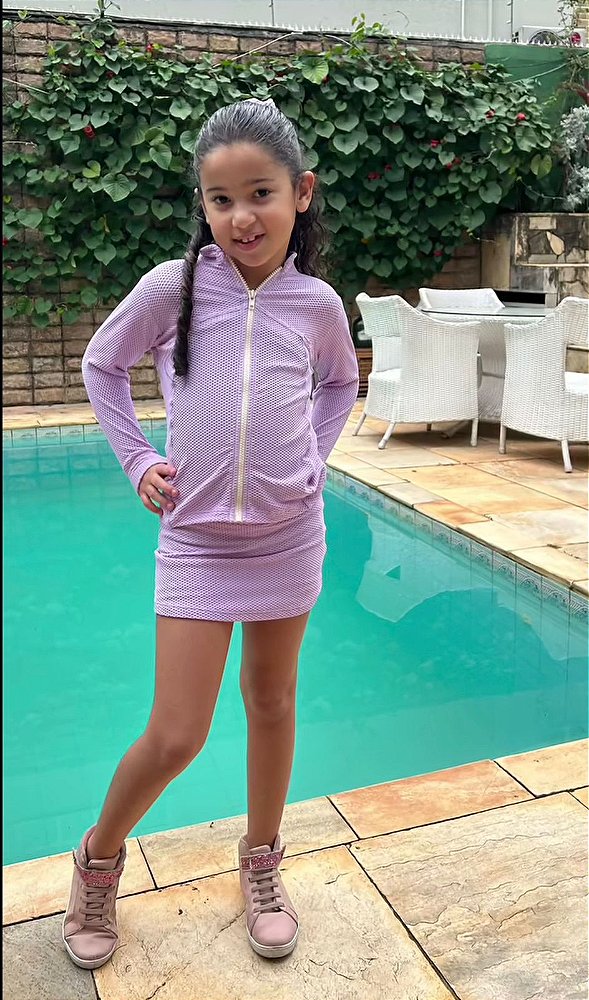 Saia Sporty Inf. Lilás
