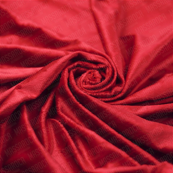 Malha Velboa 1,50 Largura - Vermelho Cor 54