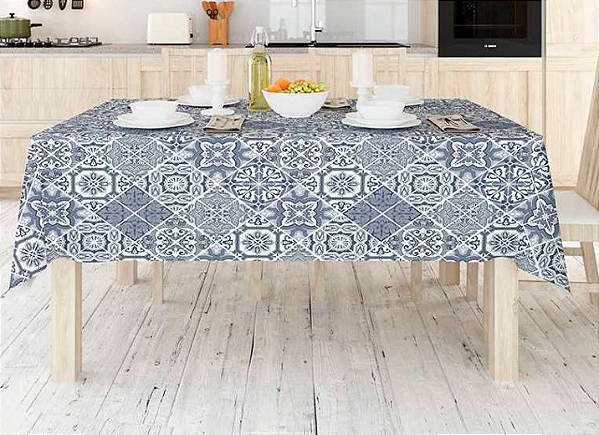 Toalha de Mesa Plástica Impermeável -15 Estampas – Para mesas de 4, 6 ou 8 Lugares