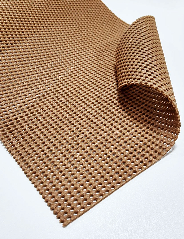 Tela Antiderrapante Emborrachada Caramelo