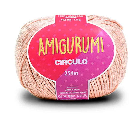 DUPLICADO - AMIGURUMI CÍRCULO 125g - CHANTILY - 7653