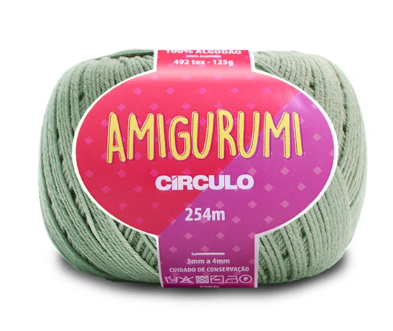 AMIGURUMI CÍRCULO 125g - EUCALIPTO - 5745