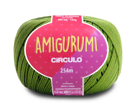 AMIGURUMI CÍRCULO 125g - GREENERY - 5203