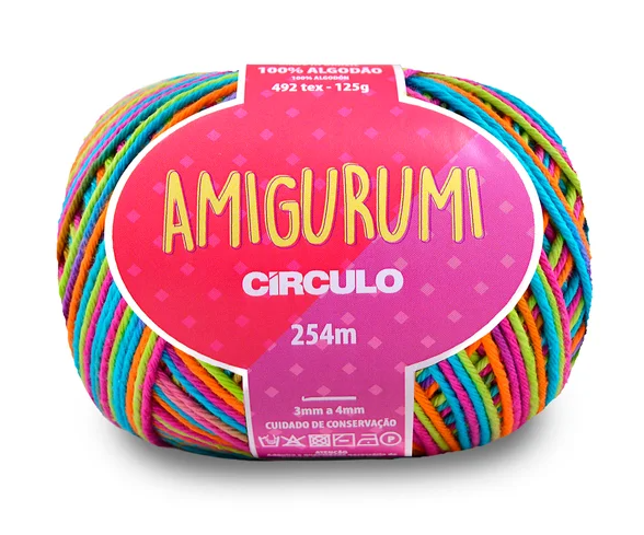 AMIGURUMI CÍRCULO 125g - LHAMA - 9278