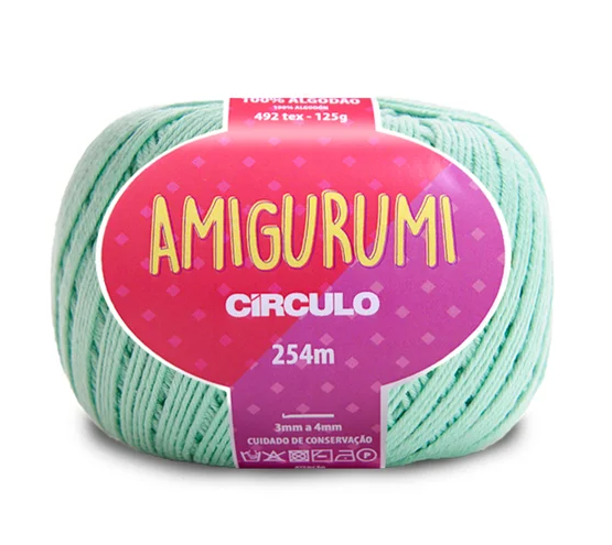 AMIGURUMI CÍRCULO 125g - NEO MINT - 5743