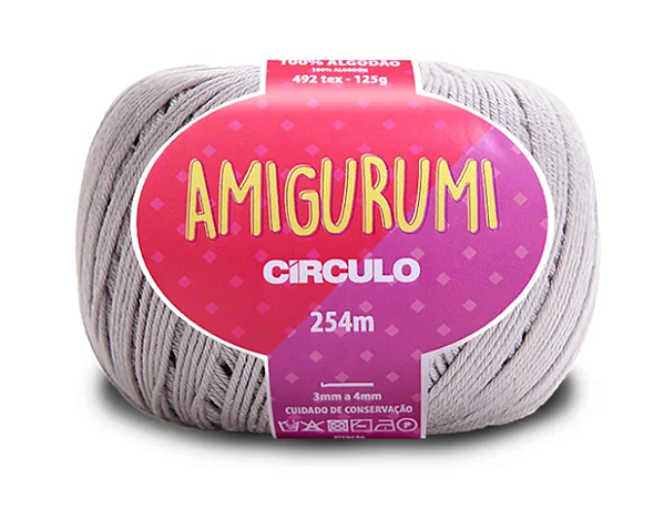AMIGURUMI CÍRCULO 125g - PEDREIRA - 8008