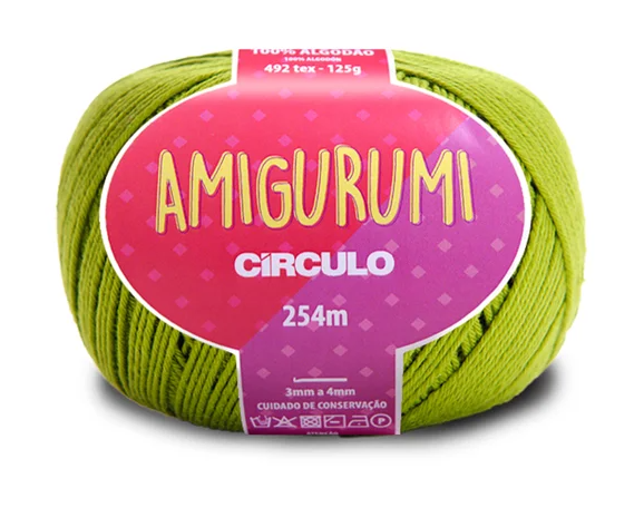 AMIGURUMI CÍRCULO 125g - PISTACHE - 5800