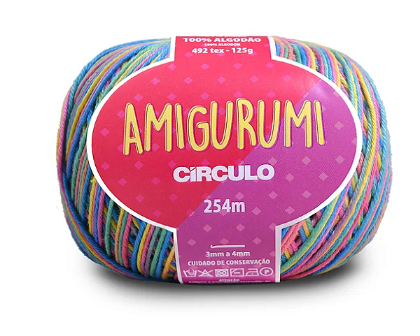 AMIGURUMI CÍRCULO 125g - UNICORNIO - 9534