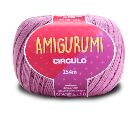 AMIGURUMI CÍRCULO 125g - VIOLETA - 6161
