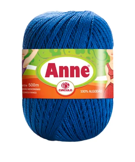 LINHA ANNE 500m CÍRCULO - AZUL BIC - 2829