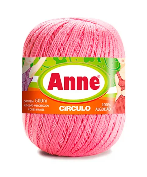 LINHA ANNE 500m CÍRCULO - FLAMINGO - 3048