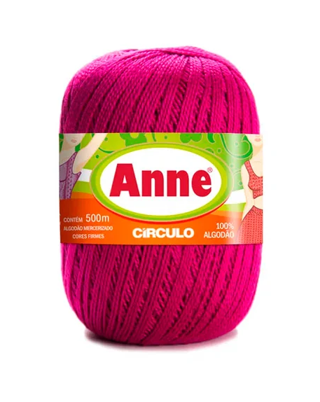 LINHA ANNE 500m CÍRCULO - PINK - 6133
