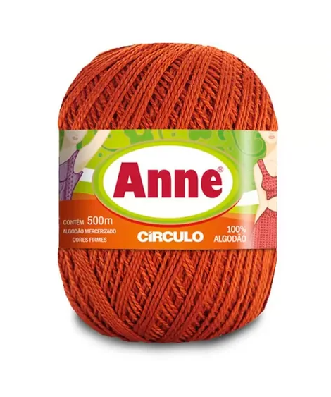 LINHA ANNE 500m CÍRCULO - TERRACOTA - 7529